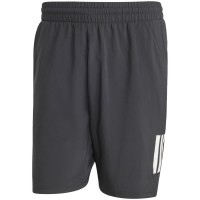 Short Adidas Club 3 Stripes Negro Blanco
