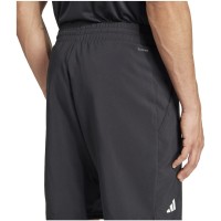 Short Adidas Club 3 Stripes Negro Blanco