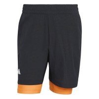 Short Adidas Set Negro Naranja
