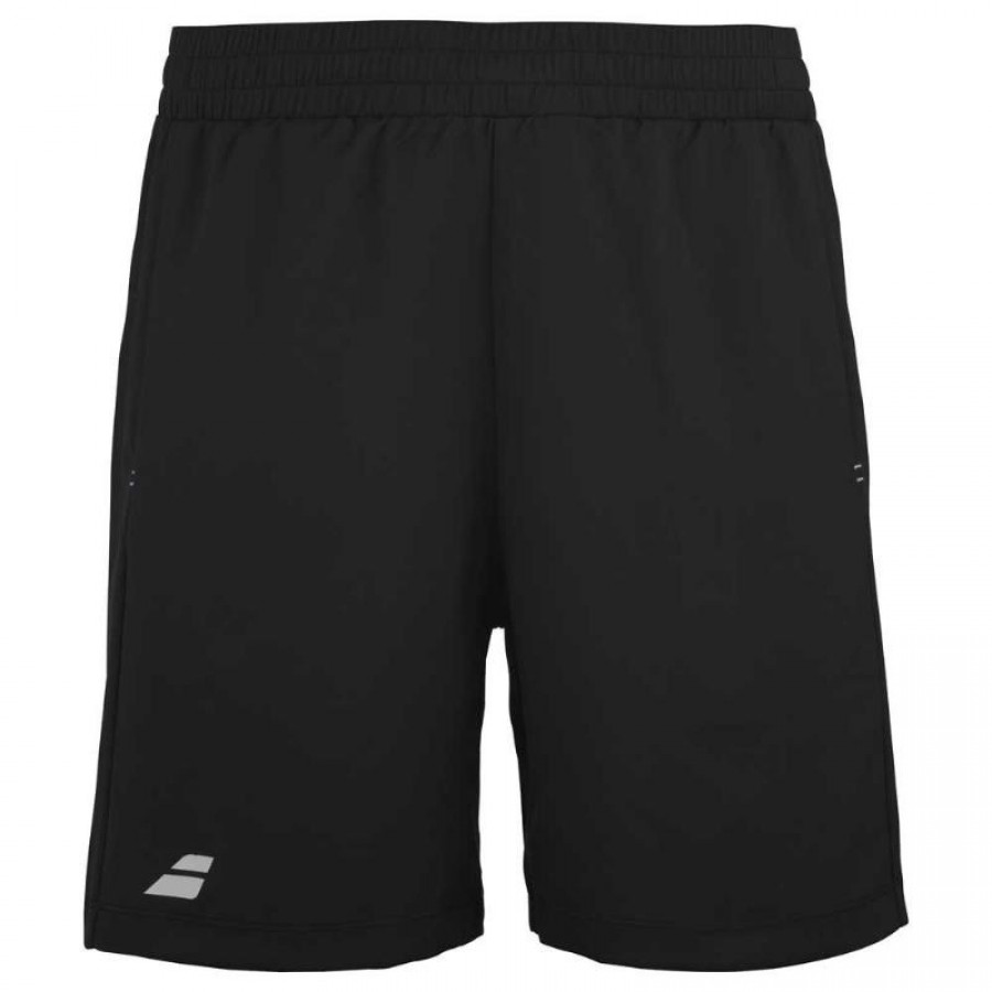 Short Babolat Play Negro Blanco