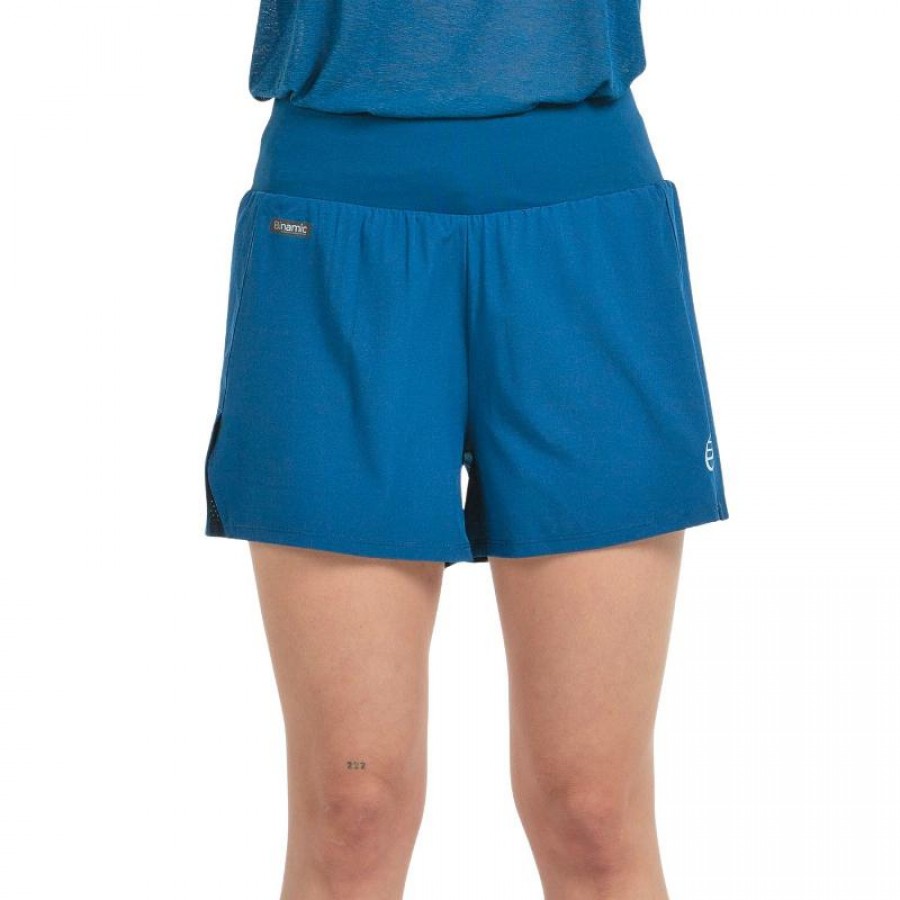 Short Bullpadel Dictio Azul Tinta Mujer