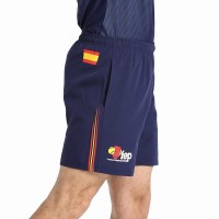 Short Bullpadel FEP Flege Azul Marino