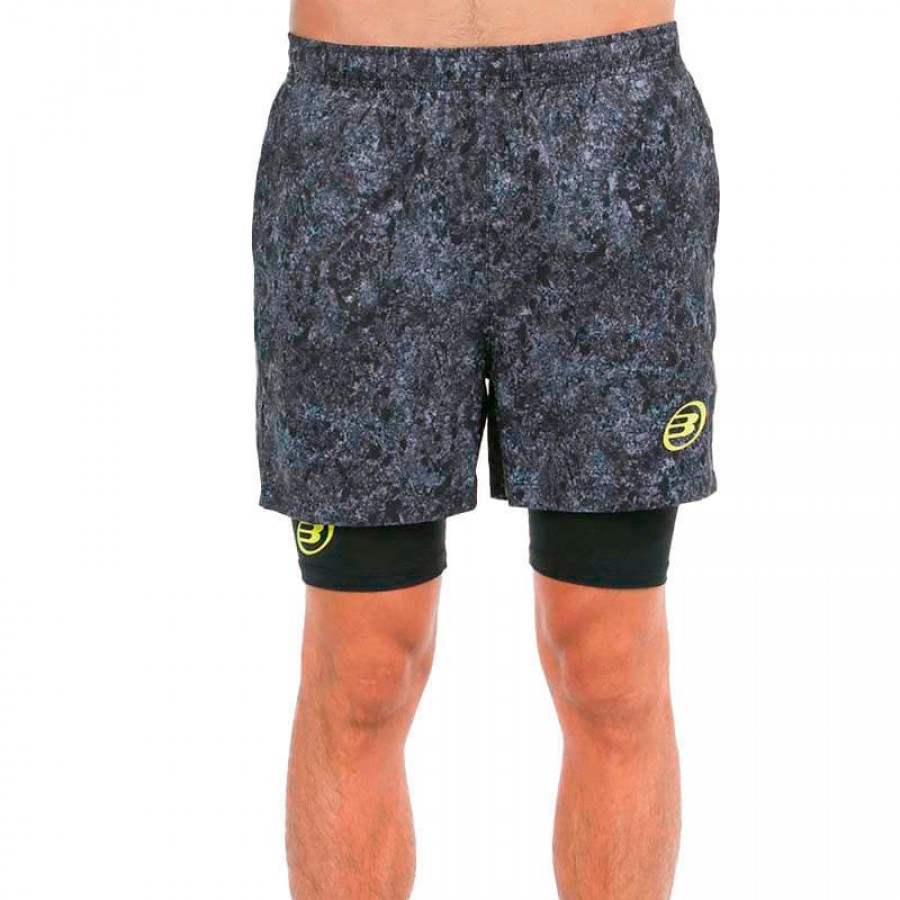 Short Bullpadel Moder Black PADELPOINT Short Bullpadel Moder Black