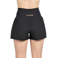Short Bullpadel Premier Padel Pitan Negro Mujer