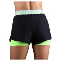 Short Endless Tech emblematique Negro Verde