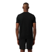 Short Lacoste Novak Djokovic Negro Amarillo