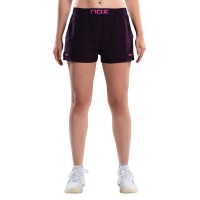 Short Nox Pro Morado Oscuro Mujer