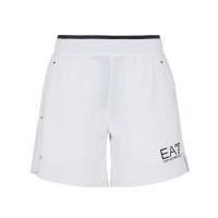 Armani EA7 Ventus 7 Shorts Brancos Femininos