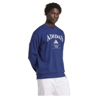 Sudadera Adidas Heritage Graphic Azul Oscuro