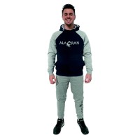 Alacran Elite Sweatshirt Black Grey PADELPOINT Alacran Elite Sweatshirt Black Grey