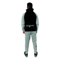 Alacran Elite Sweatshirt Black Grey PADELPOINT Alacran Elite Sweatshirt Black Grey
