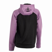 Sudadera Couronne Noire Merida Rosa Negro Mujer