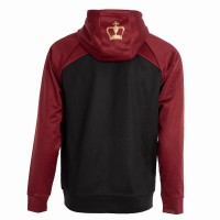 Sudadera Black Crown Veracruz Burdeos Negro