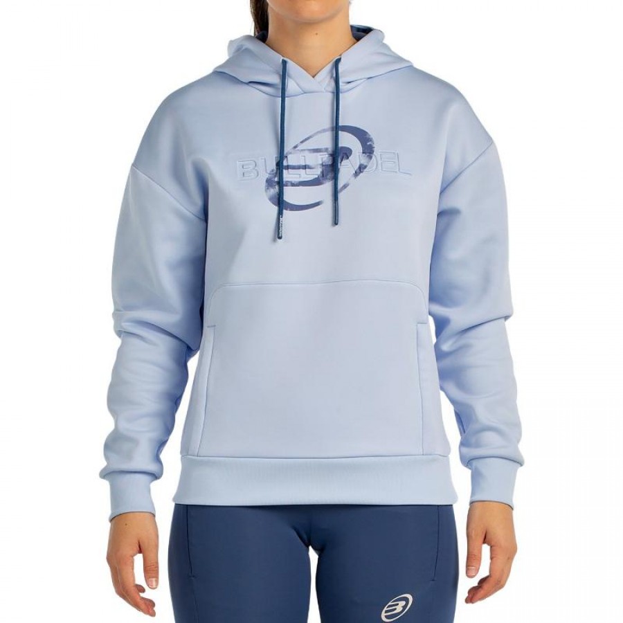 Sudadera Bullpadel Befas Azul Celeste