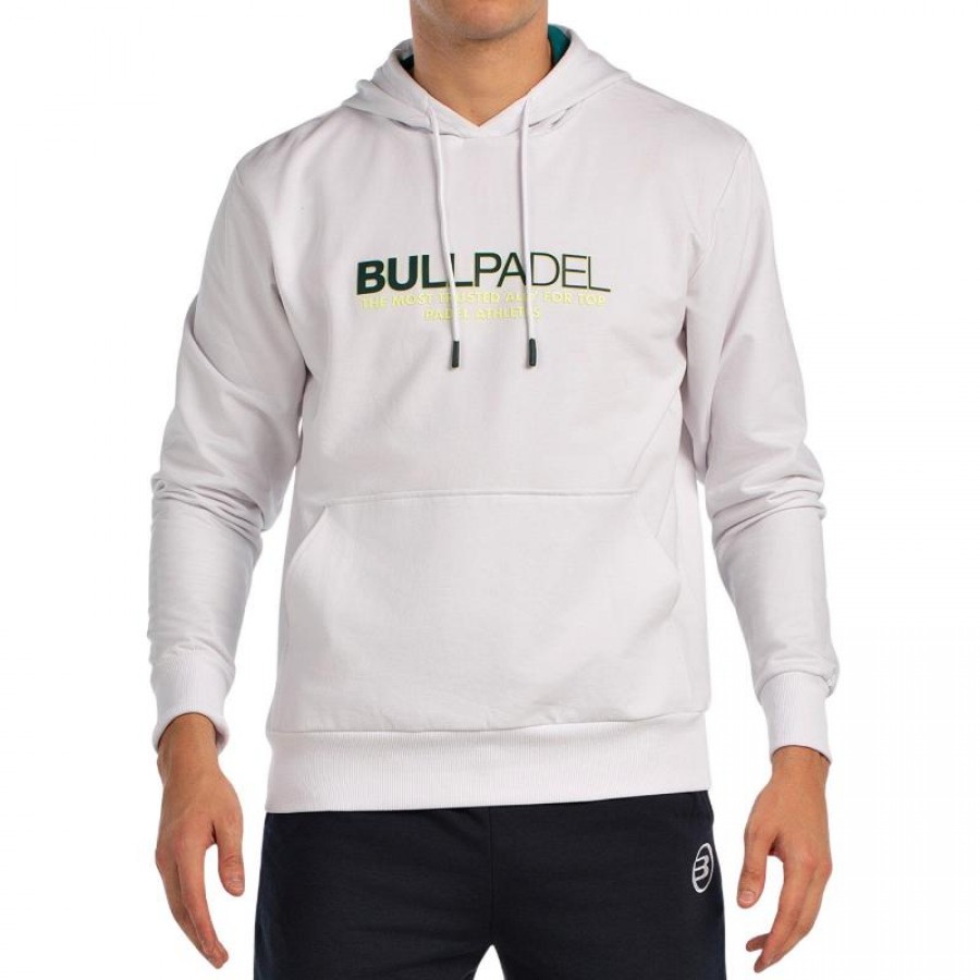 Sweat-shirt Bullpadel Boyen Blanc