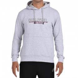 Sudadera Bullpadel Boyen Gris Claro Vigore