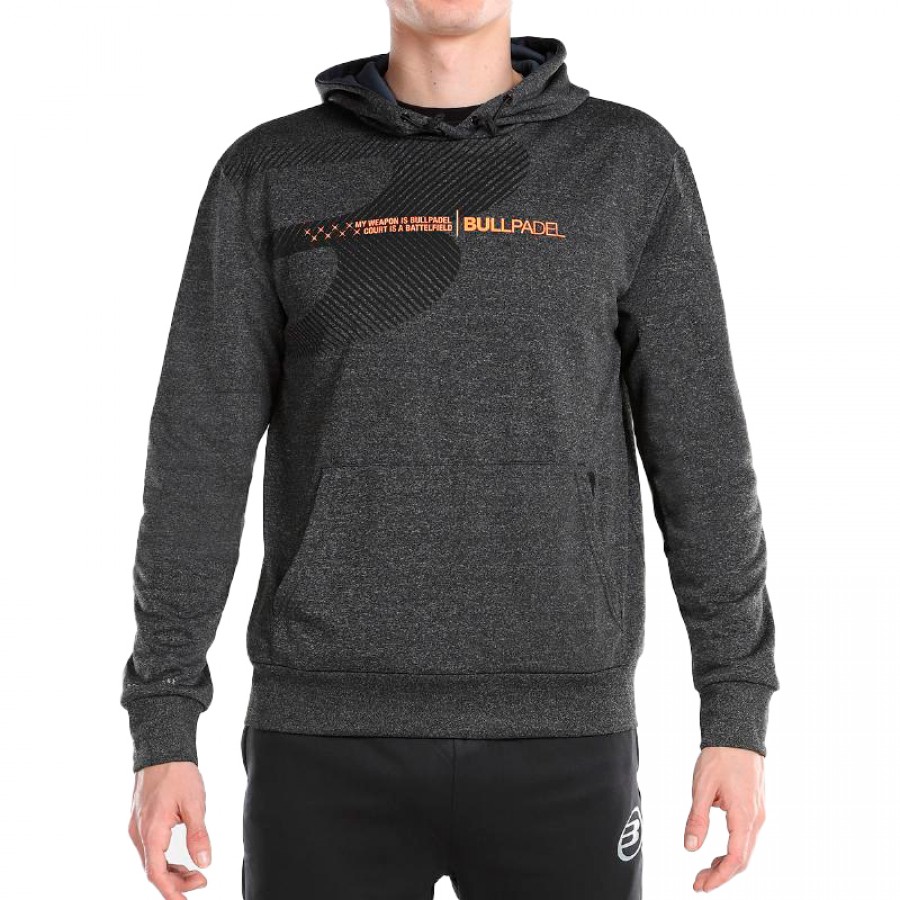 Sweatshirt Bullpadel Black Check Vigore PADELPOINT Sweatshirt Bullpadel Black Check Vigore