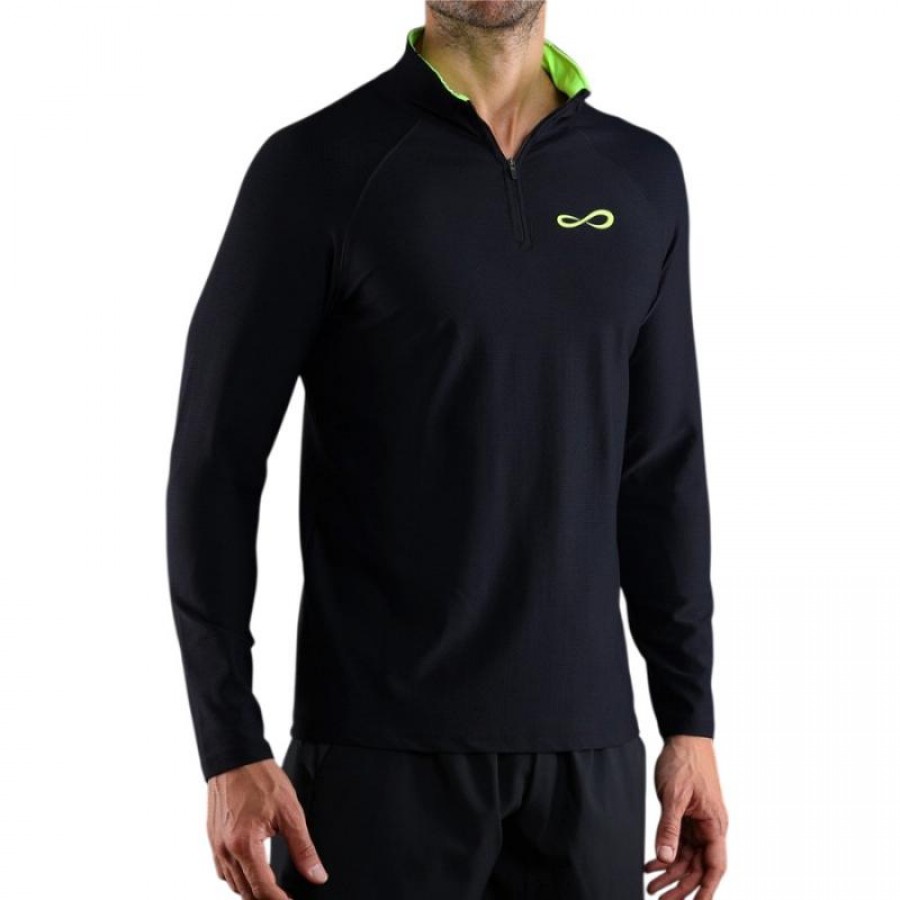 Endless Epic Noir Jaune Sweat-shirt