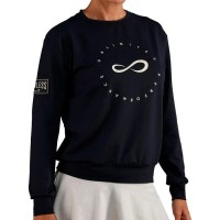 Sudadera Endless Inner Tech Negro Dorado