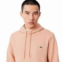 Sudadera Lacoste Algodon Beige Coral