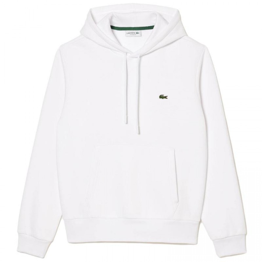Sudadera Lacoste Algodon Blanco