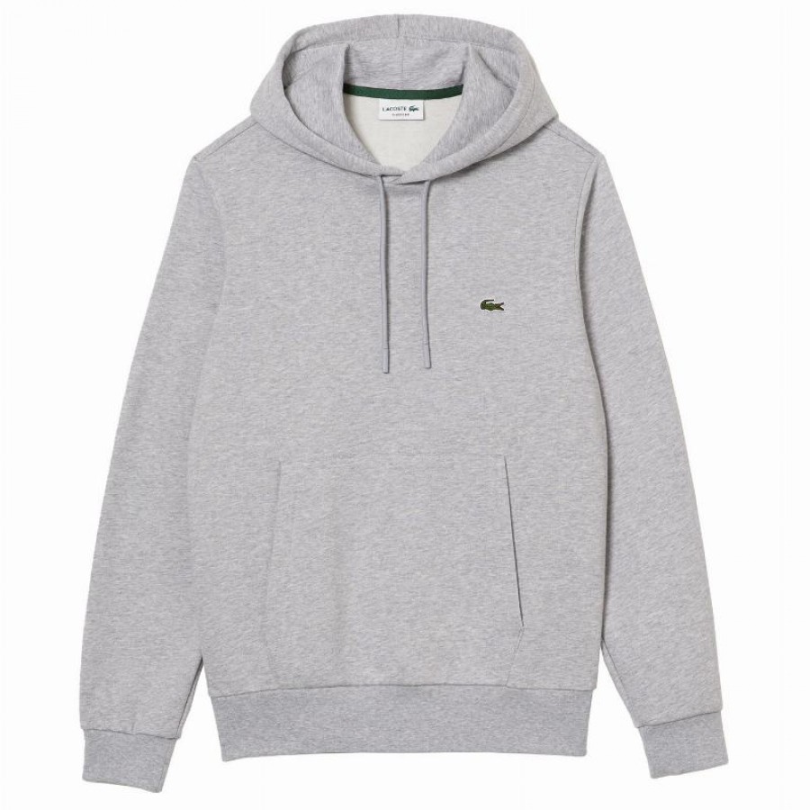 Sudadera Lacoste Algodon Gris Vigore