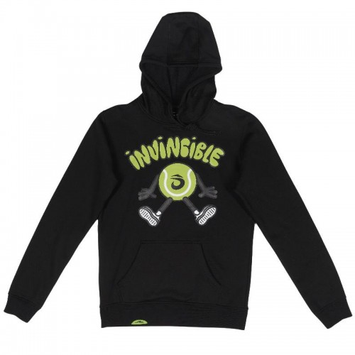 Sudadera Lok Invincible Negro Mujer