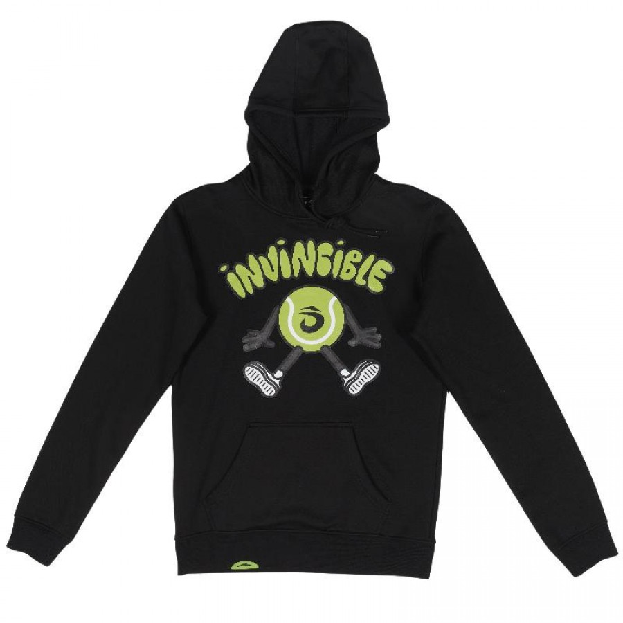 Sudadera Lok Invincible Negro Mujer