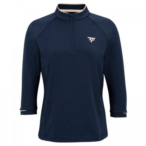 Sudadera Tecnifibre Thermo Zip Azul Marino Mujer