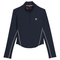 Sudadera Wilson Brentwood Azul Marino Mujer