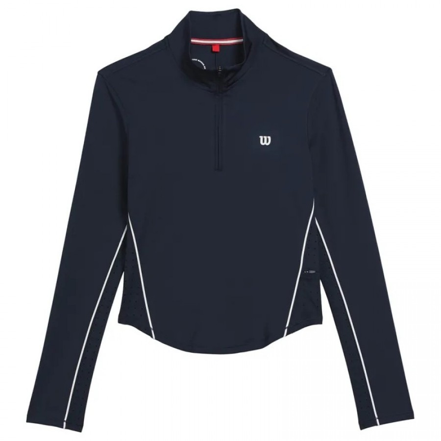 Sudadera Wilson Brentwood Azul Marino Mujer