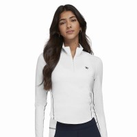 Sudadera Wilson Brentwood Blanco Mujer