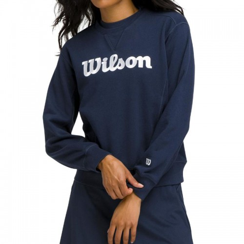 Equipe Wilson Team Moletom Azul-Marinho Feminino