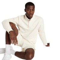 Sudadera Wilson Tenis Club Half Zip Beige Arena