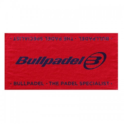 Bullpadel Towel 100x50 Red Black