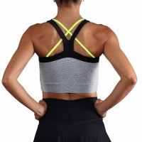 Top Endless Crop Gris Chine