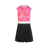 Vestido Bidi Badu Tuelo Gris Rosa