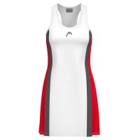 Vestido Head Club 25 Rojo Blanco
