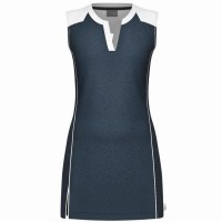 Vestido Head Play Tech Azul Marino Blanco