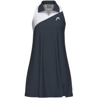 Vestido Azul Marinho Azul Branco Head Spirit