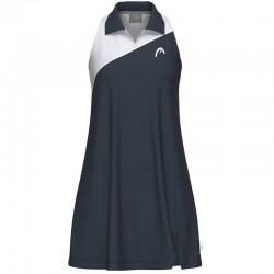 Vestido Azul Marinho Azul Branco Head Spirit