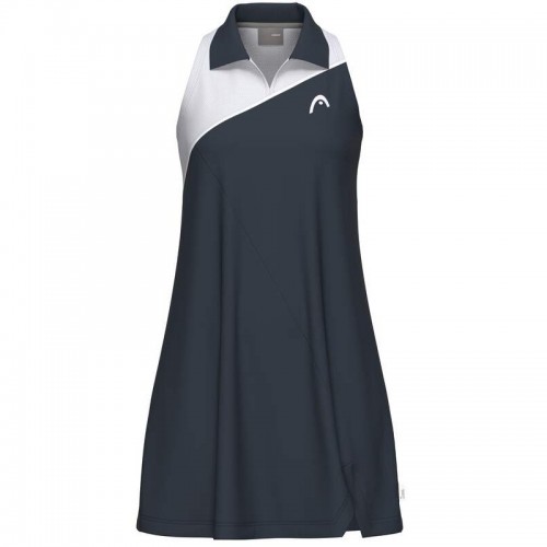 Vestido Azul Marinho Azul Branco Head Spirit