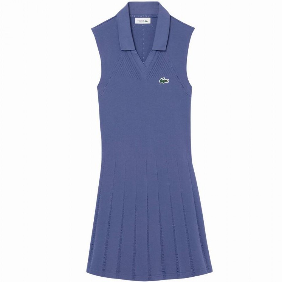 Lacoste Tennis Dress Light Blue Violet