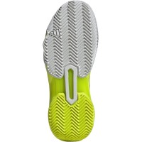 Zapatillas Adidas CourtJam Control 3 Blanco Plata Lucid Limon Mujer
