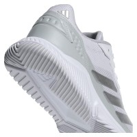 Zapatillas Adidas Courtquick Padel Blanco Gris Mujer