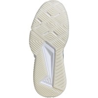 Zapatillas Adidas Courtquick Padel Blanco Plata Verde Mujer