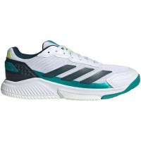 Zapatillas Adidas Courtquick Padel Blanco Verde