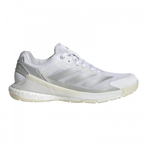 Zapatillas de Padel Adidas Crazyquick Boost Padel Blanco Gris Mujer