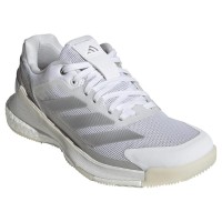 Tênis feminino Adidas Crazyquick Boost Padel White Gray