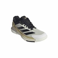 Tênis Adidas Crazyquick Boost Padel Branco Preto Ouro
